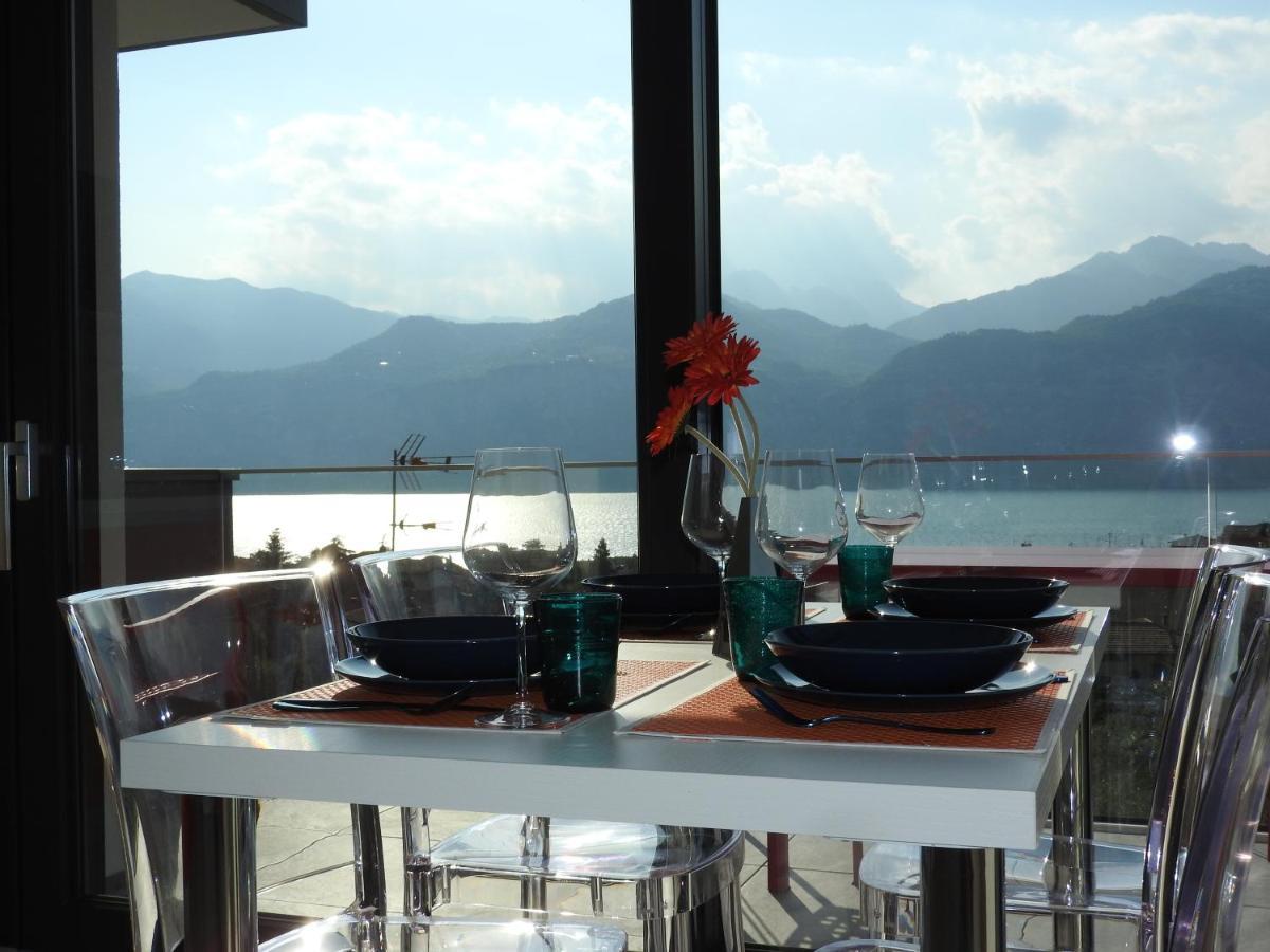 Blue Sky Garda - Sunset Apartman Malcesine Kültér fotó
